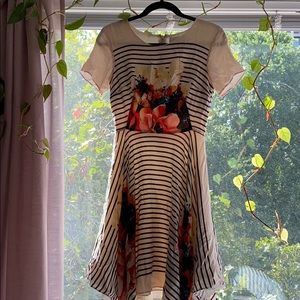 Stunning Corey Lynn Calter Striped Dress